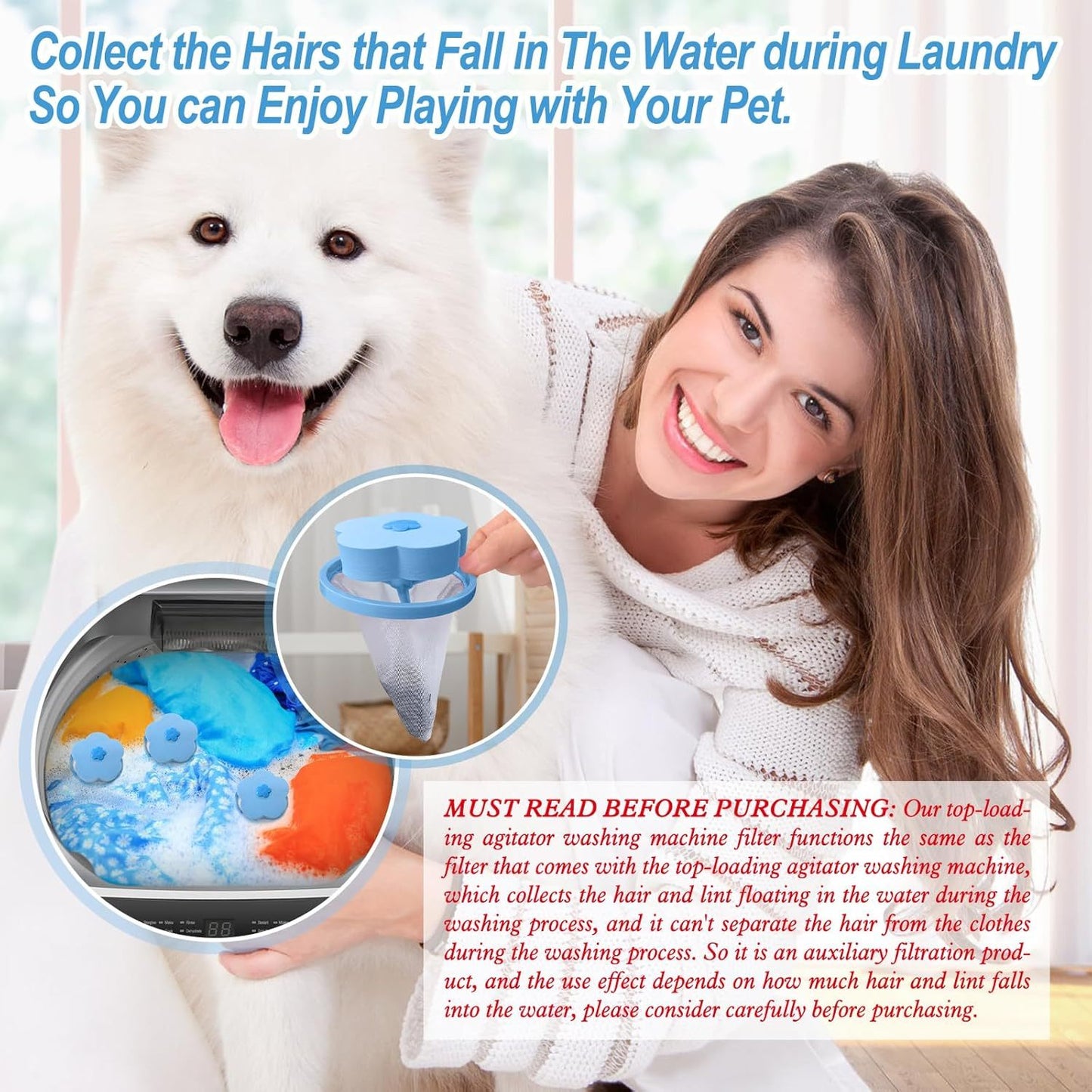 FurLess™ Laundry Pet Hair Catcher